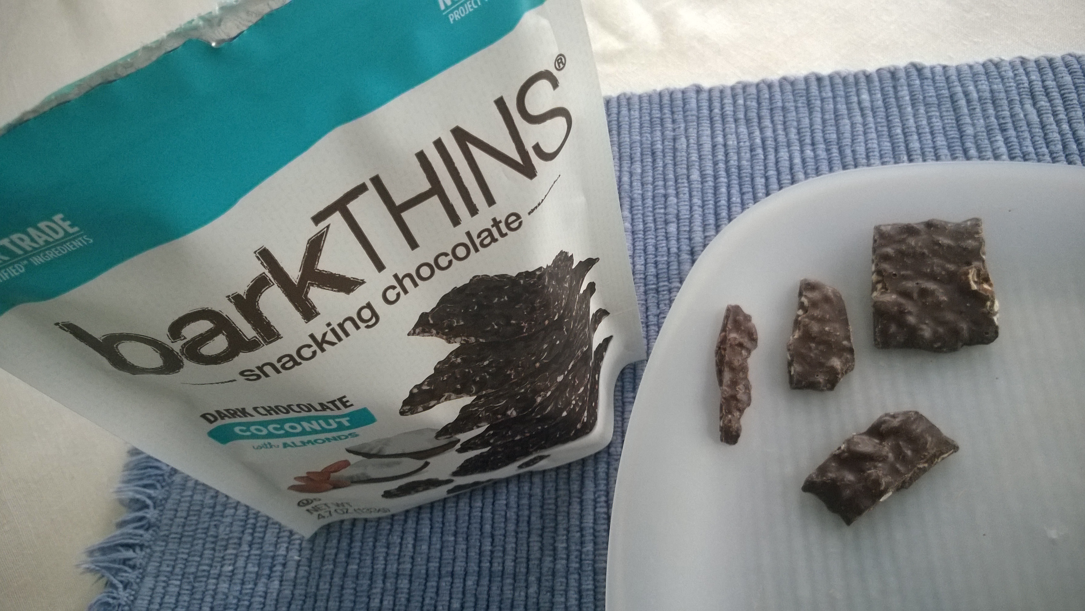 Chocolate Review: barkTHINS Dark Chocolate Coconut with Almonds – Chocolate  Book